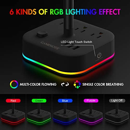 Gamenote RGB Headphone Stand - Image 5