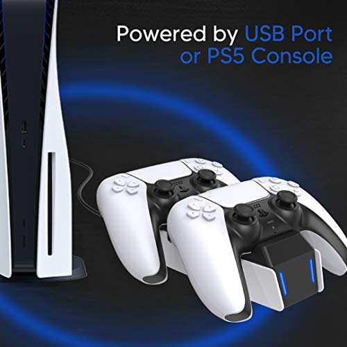 TALK WORKS PS5 Controller Charger Station for PlayStation - Image 7