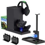 Charging Stand with Cooling Fan for Xbox Series X Console and Controller