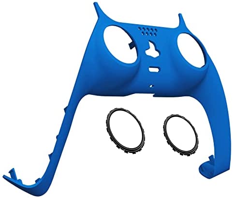 eXtremeRate Blue Decorative Trim Shell for PS5 Controller