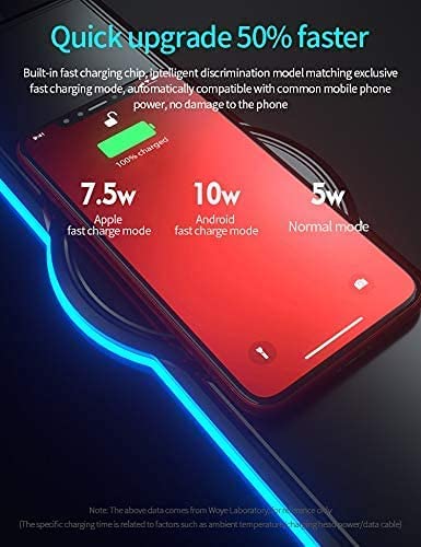 RGB Gaming Wireless Charging Mouse Pad - Image 6