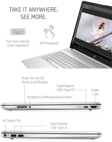 HP 15-inch Laptop, 11th Generation Intel Core i5 - Image 6