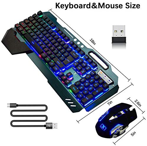 Wireless Gaming Keyboard and Mouse - Image 8