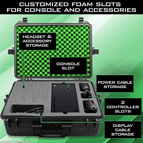 CASEMATIX Hard Shell Travel Case Compatible with Xbox Series X Console - Image 3