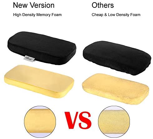 Aloudy Ergonomic Memory Foam Office Chair Armrest Pads - Image 3
