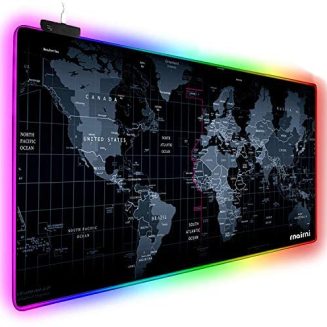 rnairni Extended RGB Gaming Mouse Pad