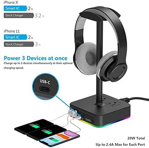 KAFRI RGB Headphone Stand - Image 3