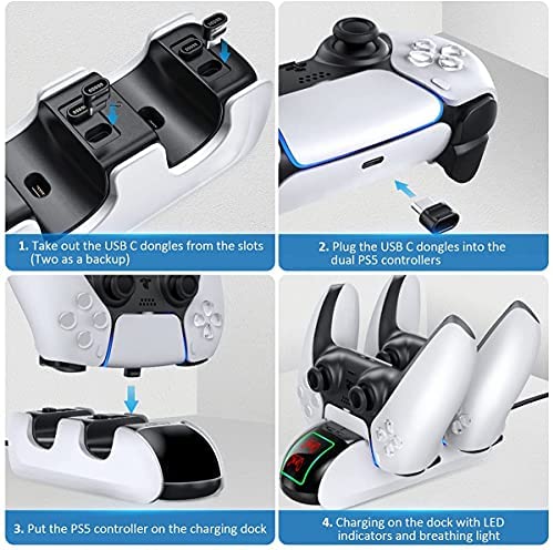 PS5 Controller Charger Station, - Image 5