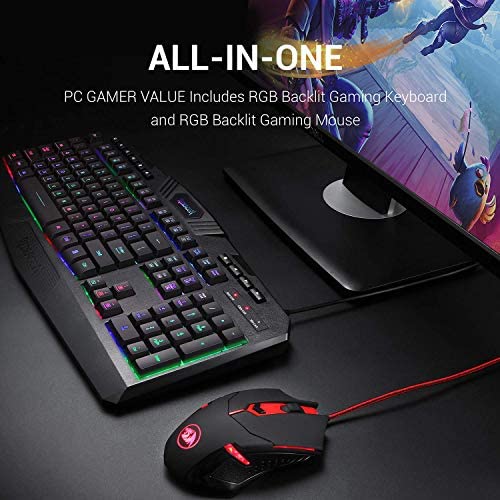 Redragon S101 Wired Gaming Keyboard and Mouse Combo - Image 2