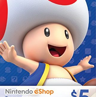 $5 Nintendo eShop Gift Card [Digital Code]