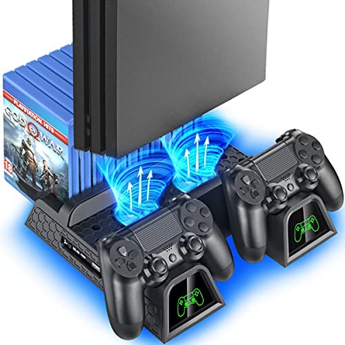 PS4 Stand Cooling Fan Station for Playstation