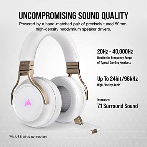 Corsair Virtuoso RGB Wireless Gaming Headset - Image 3