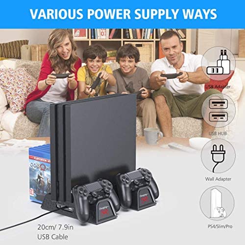 PS4 Stand Cooling Fan Station for Playstation - Image 7