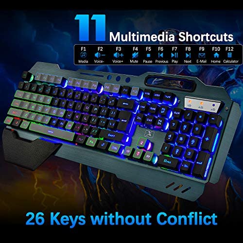 Wireless Gaming Keyboard and Mouse - Image 3