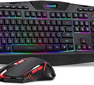 Redragon S101 Wired Gaming Keyboard and Mouse Combo