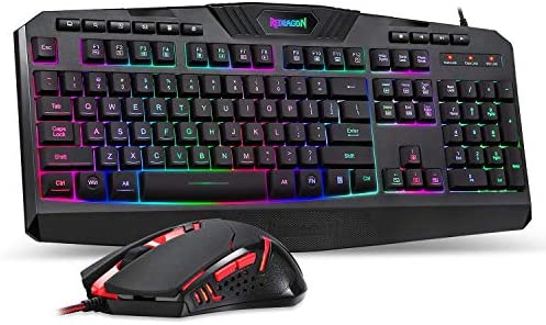 Redragon S101 Wired Gaming Keyboard and Mouse Combo