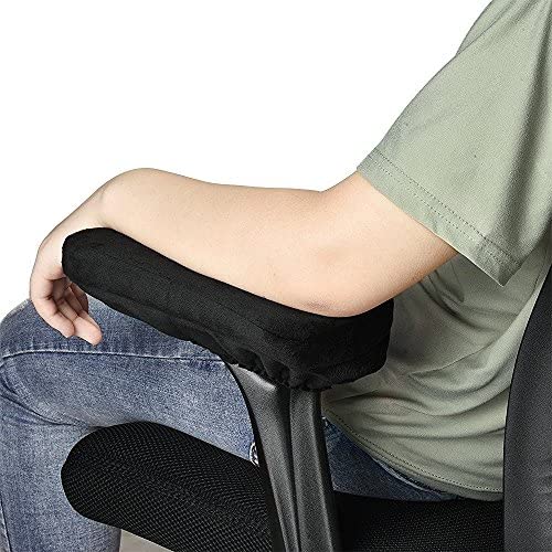 Aloudy Ergonomic Memory Foam Office Chair Armrest Pads - Image 5