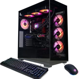 CyberPowerPC Gamer Xtreme VR Gaming PC, Intel Core i9-14900KF 3.2GHz, GeForce RTX 4070 Super 12GB, 32GB DDR5, 2TB PCIe Gen4 SSD, WiFi Ready & Windows 11 Home (GXiVR8080A38)