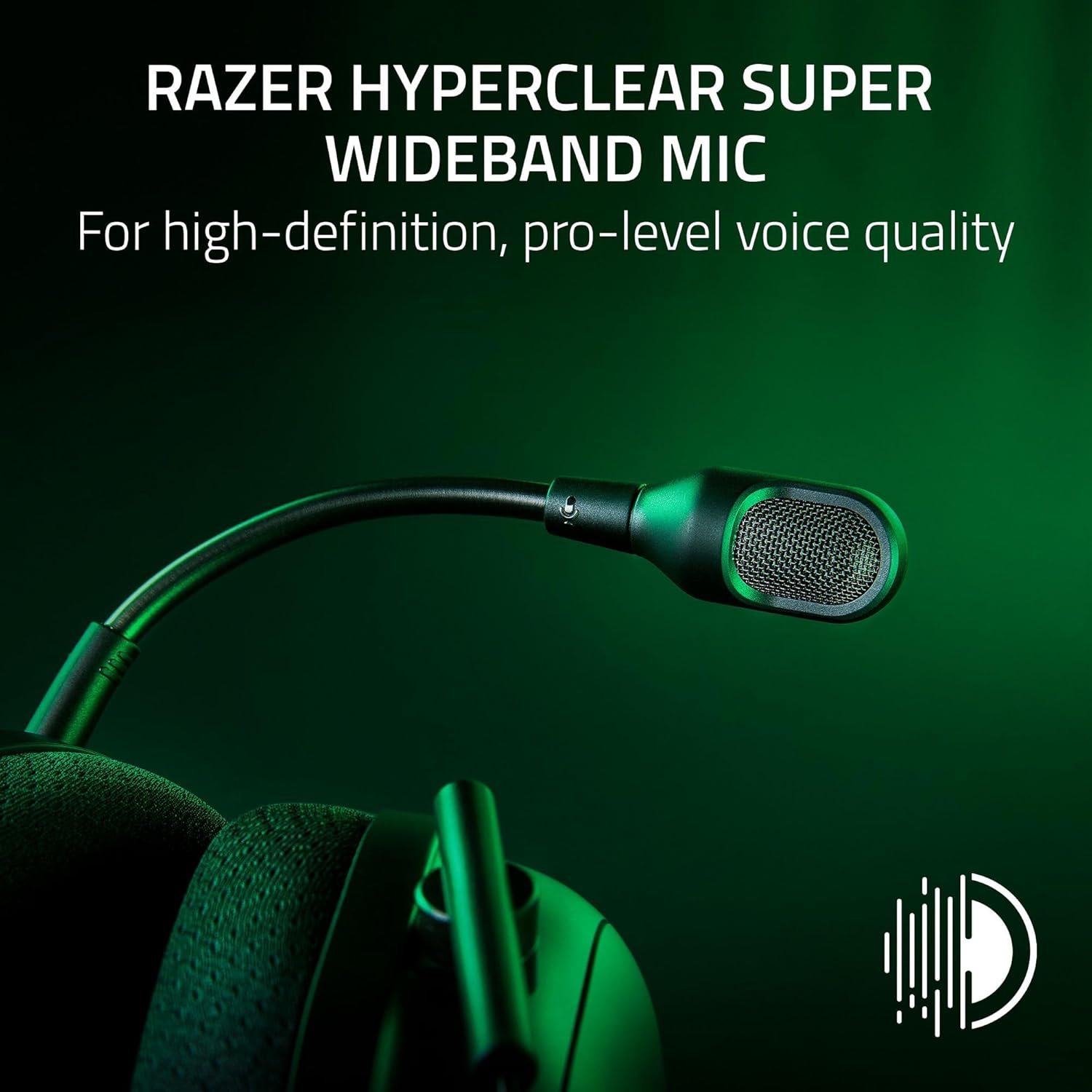 Razer BlackShark V2 Pro Wireless Gaming Headset 2023 Edition: Detachable Mic - Pro-Tuned FPS Profiles - 50mm Drivers - Noise-Isolating Earcups w/Ultra-Soft Memory Foam - 70 Hr Battery Life - Black - Image 4